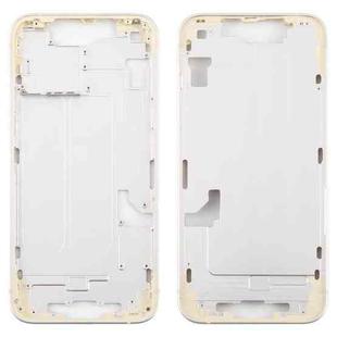 For iPhone 14 Middle Frame Bezel Plate (Gold)