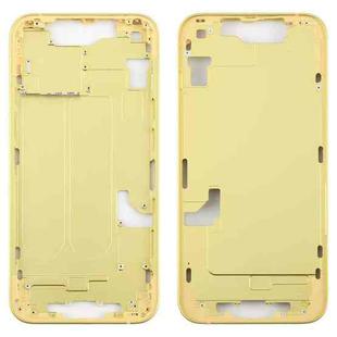 For iPhone 14 Middle Frame Bezel Plate (Yellow)
