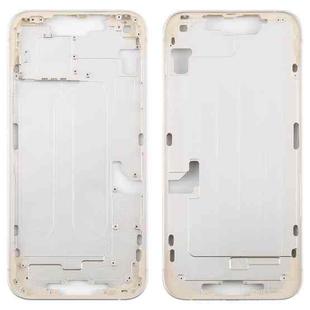 For iPhone 14 Plus Middle Frame Bezel Plate (Gold)