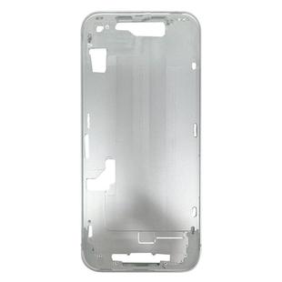For iPhone 16e EU Version Middle Frame Bezel Plate with Side Keys + Card Tray (White)