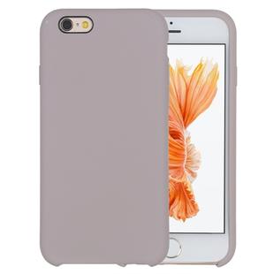 Pure Color Liquid Silicone + PC Protective Back Cover Case for iPhone 6 Plus & 6s Plus (Lavender Purple) 
