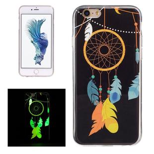 For iPhone 6 Plus & 6s Plus Noctilucent Wind Chimes Pattern IMD Workmanship Soft TPU Back Cover Case