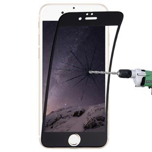 0.1mm 9H Full Screen Flexible Fiber Tempered Glass Film for iPhone 6 Plus & 6s Plus(Black)