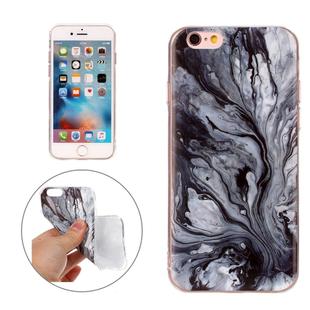For iPhone 6s Plus & 6 Plus Ink Marble Pattern Soft TPU Protective Case