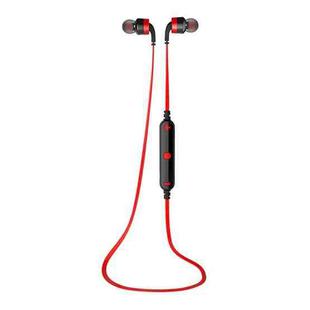 AWEI A960BL Wireless Sport Bluetooth Earphone with Wire Control, Support Handfree Call(Red)