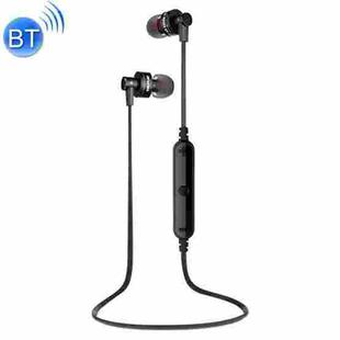 AWEI A990BL Wireless Sport Bluetooth Stereo Earphone with Wire Control + Mic, Support Handfree Call(Black)