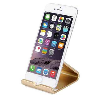 Exquisite Aluminium Alloy Desktop Holder Stand DOCK Cradle For iPhone, Galaxy, Huawei, Xiaomi, LG, HTC and 7 inch Tablet(Gold)