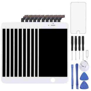 10 PCS TFT LCD Screen for iPhone 6 Plus Digitizer Full Assembly with Frame (White)