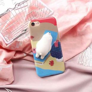 For iPhone 6 Plus & 6s Plus Seal Bask In The Sun Squishy Protective Back Cover Case