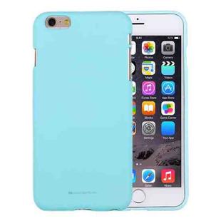GOOSPERY SOFT FEELING for iPhone 6 Plus & 6s Plus Liquid State TPU Drop-proof Soft Protective Back Cover Case(Mint Green)