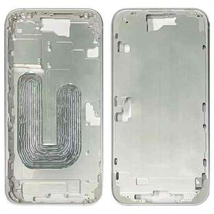 For iPhone 16 Middle Frame Bezel Plate (Silver)