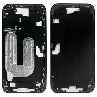 For iPhone 16 Plus Middle Frame Bezel Plate (Black)