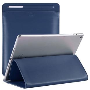 Universal Case Sleeve Bag for iPad 2 / 3 / 4 / iPad Air / Air 2 / Mini 1 / Mini 2 / Mini 3 / Mini 4 / Pro 9.7 /  Pro 10.5, with Pencil Case & Holder(Blue)