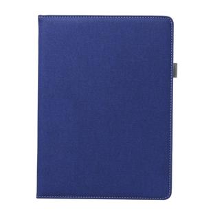 Horizontal Flip Leather Case for iPad 9.7 (2018) & (2017) & Air 2 & Air , with Wallet & Card Slot & Holder (Dark Blue)