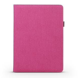 Horizontal Flip Leather Case for iPad 9.7 (2018) & (2017) & Air 2 & Air , with Wallet & Card Slot & Holder (Rose Red)
