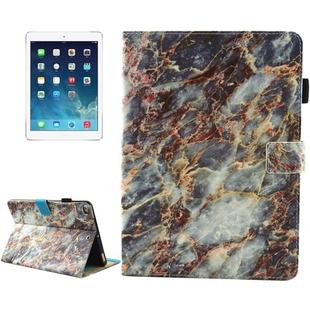 For iPad 9.7 (2018) & iPad 9.7 inch 2017 / iPad Air / iPad Air 2 Universal Colorful Marble Pattern Horizontal Flip Leather Protective Case with Holder & Card Slots & Sleep