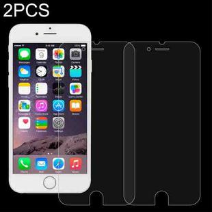 2 PCS for iPhone 8 / 7 / 6 / 6S 0.26mm 9H Surface Hardness 2.5D Explosion-proof Tempered Glass Non-full Screen Film