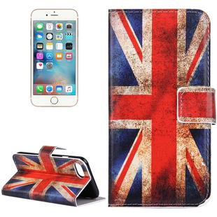 For  iPhone 8 & 7  UK Flag Pattern Leather Case with Holder & Card Slots & Wallet 