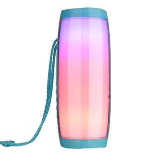 T&G TG157 Bluetooth 4.2 Mini Portable Wireless Bluetooth Speaker with Melody Colorful Lights(Green)