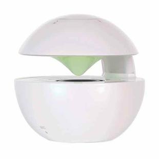 BT-118 Mini Wireless Bluetooth Speaker with Breathing Light, Support Hands-free / TF Card / AUX(White)