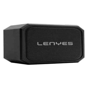 Lenyes S107 20W IPX7 Waterproof HiFi Bass Wireless Bluetooth Speaker, Support Hands-free / USB / AUX (Black)