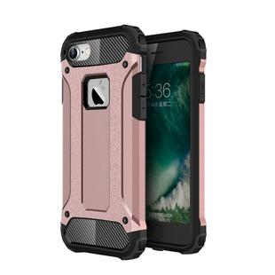 For iPhone 7 Armor TPU + PC Combination Phone Case(Rose Gold)