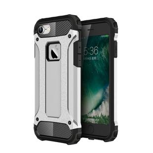 For iPhone 7 Armor TPU + PC Combination Phone Case(Silver)