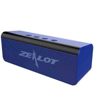 ZEALOT S31 10W 3D HiFi Stereo Wireless Bluetooth Speaker, Support Hands-free / USB / AUX / TF Card (Blue)