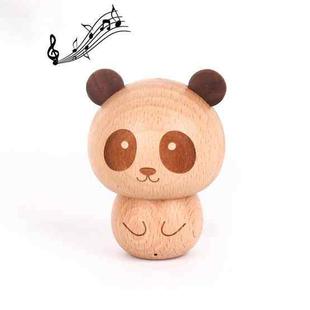 Musor Creative Retro Mini Portable Wooden Bluetooth Speaker, Support AUX & Handsfree & Bluetooth Playback(Little Bear)