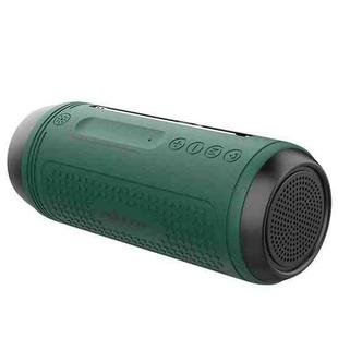 ZEALOT A1 Multifunctional Bass Wireless Bluetooth Speaker, Built-in Microphone, Support Bluetooth Call & AUX & TF Card & LED Lights (Dark Green)