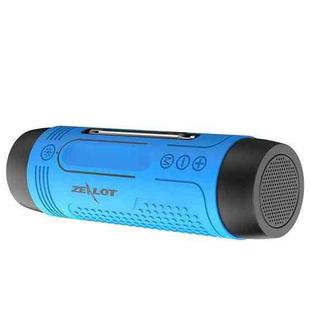 ZEALOT A2 Multifunctional Bass Wireless Bluetooth Speaker, Built-in Microphone, Support Bluetooth Call & AUX & TF Card & LED Lights (Blue)