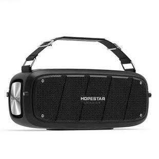 HOPESTAR A20 TWS Portable Outdoor Waterproof Subwoofer Bluetooth Speaker, Support Power Bank & Hands-free Call & U Disk & TF Card & 3.5mm AUX(Black)