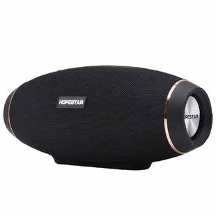 HOPESTAR H20 Portable Outdoor Waterproof Three-speaker Noise Reduction Bluetooth Speaker, Support Hands-free Call & Power Bank & U Disk & TF Card & 3.5mm AUX(Black)
