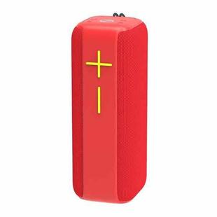 HOPESTAR P15 Portable Outdoor Waterproof Wireless Bluetooth Speaker, Support Hands-free Call & U Disk & TF Card & 3.5mm AUX (Red)