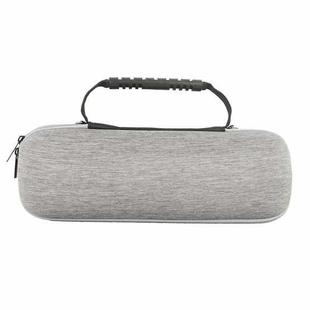 EVA Outdoor Bluetooth Speaker Storage Box with Shoulder Strap & Carabiner For JBL Charge 5(Grey)