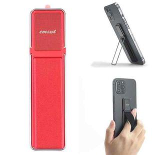cmzwt CPS-030 Adjustable Folding Magnetic Mobile Phone Holder Bracket with Grip (Red)