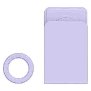 NILLKIN Skin-friendly Version Magsafe Ring Magnetic Mobile Phone Holder Set(Purple)