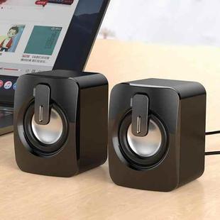 A1 USB Mini High Volume Wired Speaker, Bluetooth Version(Black)