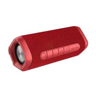 EBS-605 Outdoor Portable Fabric Waterproof Wireless Bluetooth Subwoofer Speaker(Red)