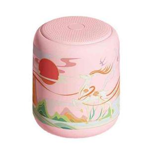 Sanag X6P National Style Portable Mini Bluetooth Speaker (Pink)