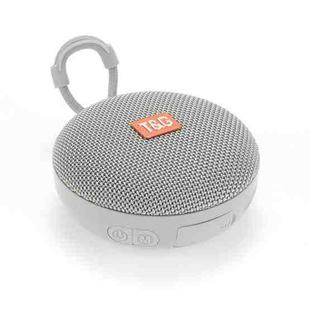 T&G TG352 Outdoor Portable Riding Wireless Bluetooth Speaker TWS Stereo Subwoofer, Support Handsfree Call / FM / TF(Grey)