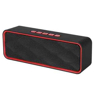 SC211 Pro Outdoor Multi-function Card Wireless Bluetooth Speaker Standard Edition (Red)