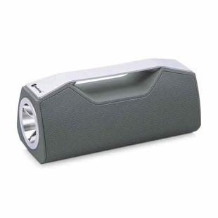 NewRixing NR-2028 Portable Lighting Wireless Bluetooth Stereo Speaker Support TWS Function Speaker (Grey)