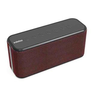 XDOBO X8 Plus 80W Wireless Bluetooth Speaker Outdoor Subwoofer Support TWS & TF Card & U Disk (Red)
