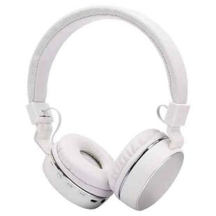 SH-16 Headband Folding Stereo Wireless Bluetooth Headphone Headset, Support 3.5mm Audio & Hands-free Call & TF Card &FM, for iPhone, iPad, iPod, Samsung, HTC, Sony, Huawei, Xiaomi and other Audio Devices(Silver)