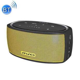 awei Y210 Portable Wireless Bluetooth Speaker V4.2 with Enhanced Bass, Support NFC / TF Card / AUX(Yellow)