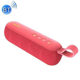 awei Y230 Portable Wireless Bluetooth Speaker V4.2 with HD Sound and Enhanced Bass, Built-in Mic, Support NFC / U Disk / TF Card / AUX(Red)