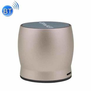 awei Y500 Mini Portable Wireless Bluetooth Speaker with 3D Stereo, Built-in Mic, Support TF Card / AUX(Gold)