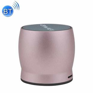 awei Y500 Mini Portable Wireless Bluetooth Speaker with 3D Stereo, Built-in Mic, Support TF Card / AUX(Rose Gold)