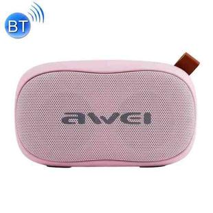 awei Y900 Mini Portable Wireless Bluetooth Speaker Noise Reduction Mic, Support TF Card / AUX(Pink)